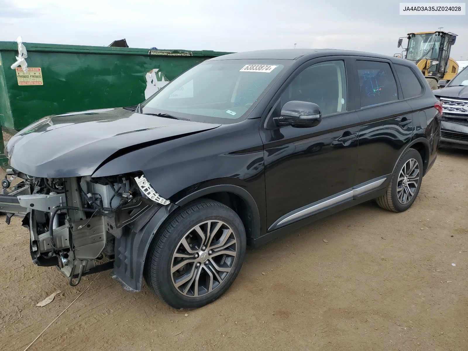 2018 Mitsubishi Outlander Se VIN: JA4AD3A35JZ024028 Lot: 63833874