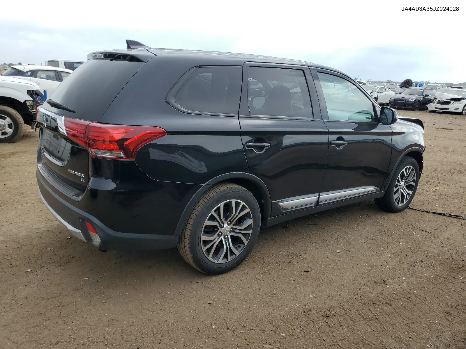 2018 Mitsubishi Outlander Se VIN: JA4AD3A35JZ024028 Lot: 63833874