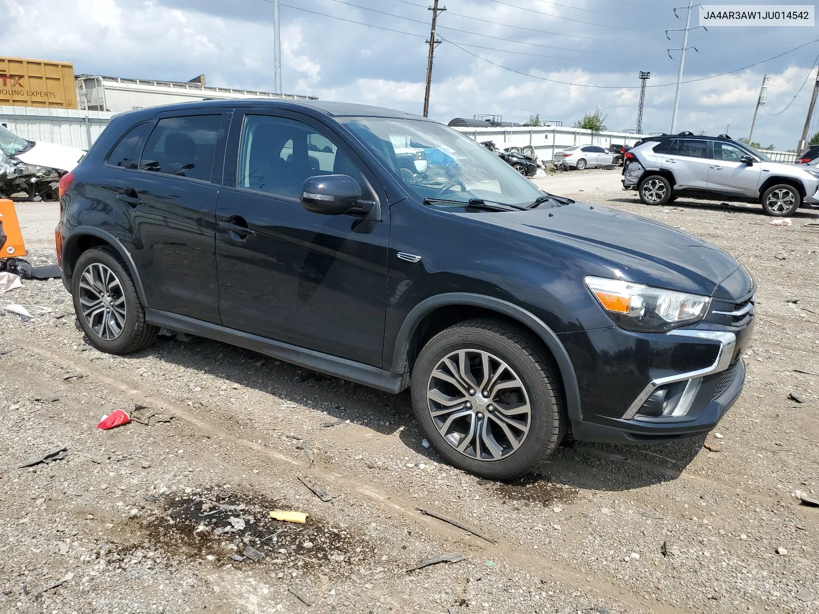 2018 Mitsubishi Outlander Sport Es VIN: JA4AR3AW1JU014542 Lot: 63853894