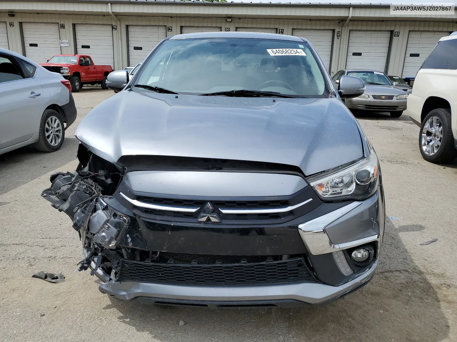 2018 Mitsubishi Outlander Sport Es VIN: JA4AP3AW5JZ027867 Lot: 64068234