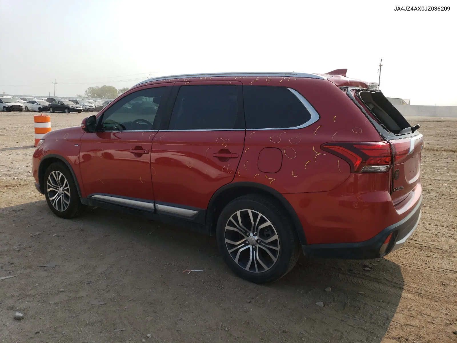 JA4JZ4AX0JZ036209 2018 Mitsubishi Outlander Gt