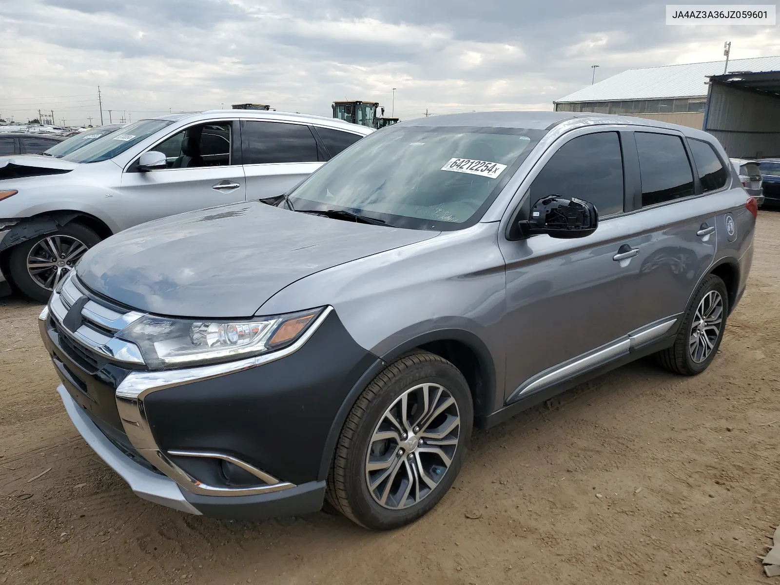 2018 Mitsubishi Outlander Se VIN: JA4AZ3A36JZ059601 Lot: 64212254