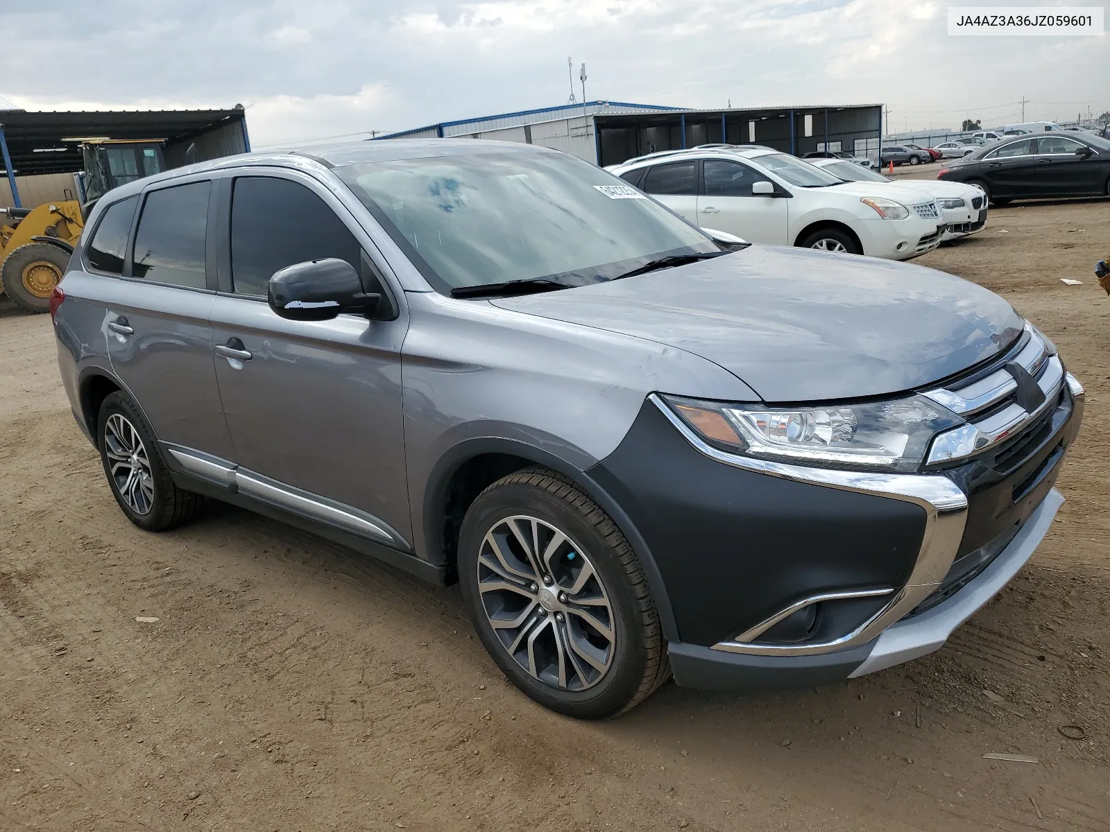 2018 Mitsubishi Outlander Se VIN: JA4AZ3A36JZ059601 Lot: 64212254