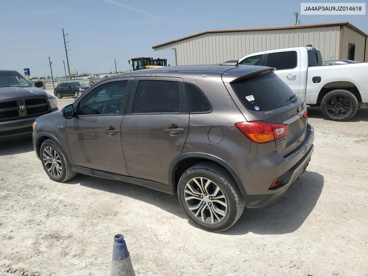 2018 Mitsubishi Outlander Sport Es VIN: JA4AP3AU9JZ014618 Lot: 64320554