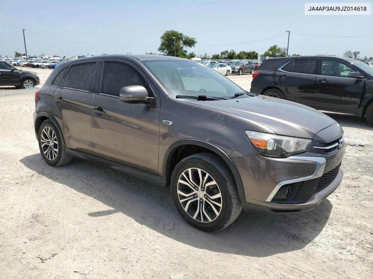 2018 Mitsubishi Outlander Sport Es VIN: JA4AP3AU9JZ014618 Lot: 64320554