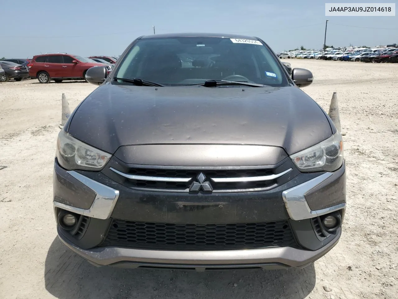 2018 Mitsubishi Outlander Sport Es VIN: JA4AP3AU9JZ014618 Lot: 64320554