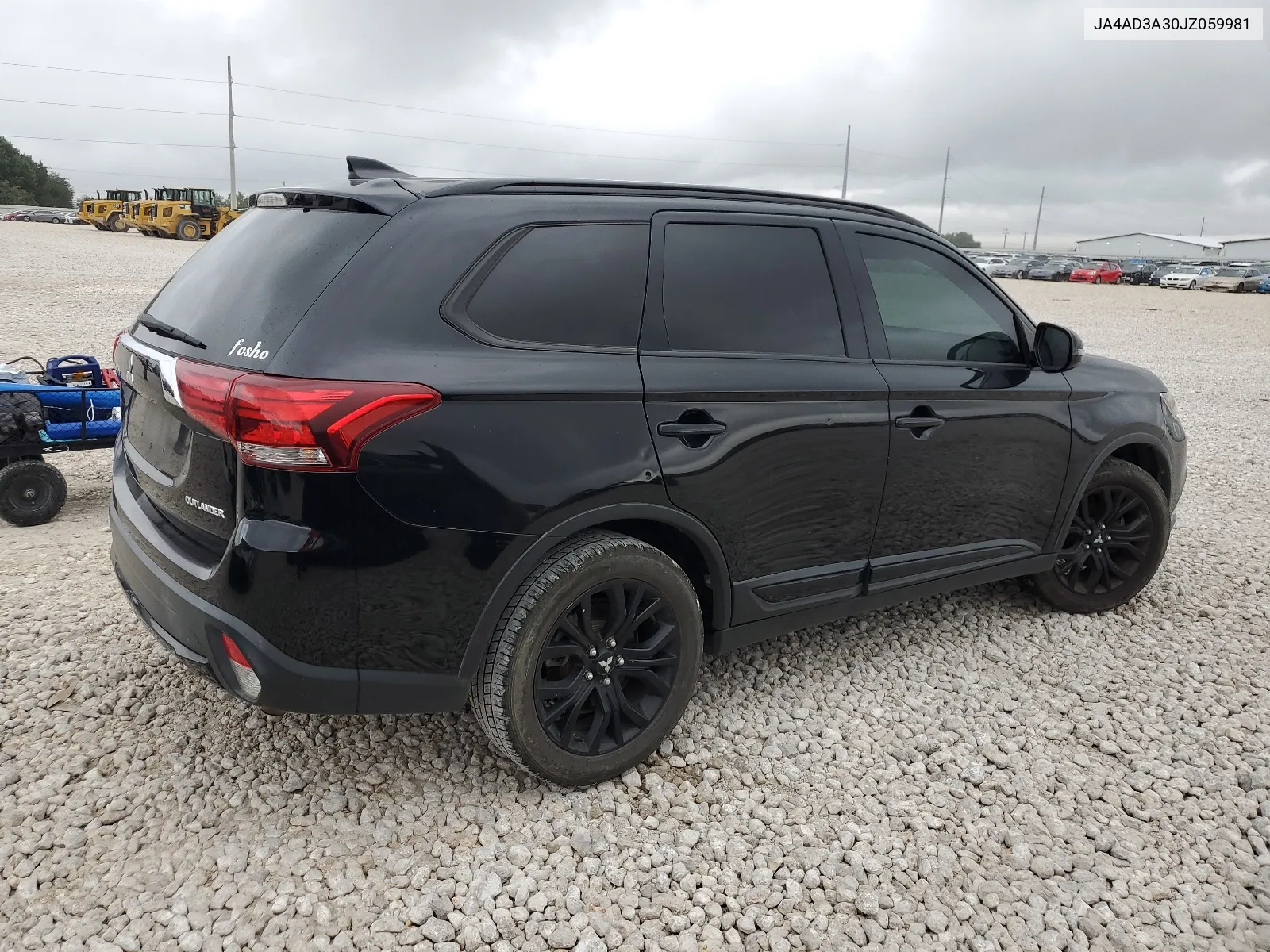 JA4AD3A30JZ059981 2018 Mitsubishi Outlander Se