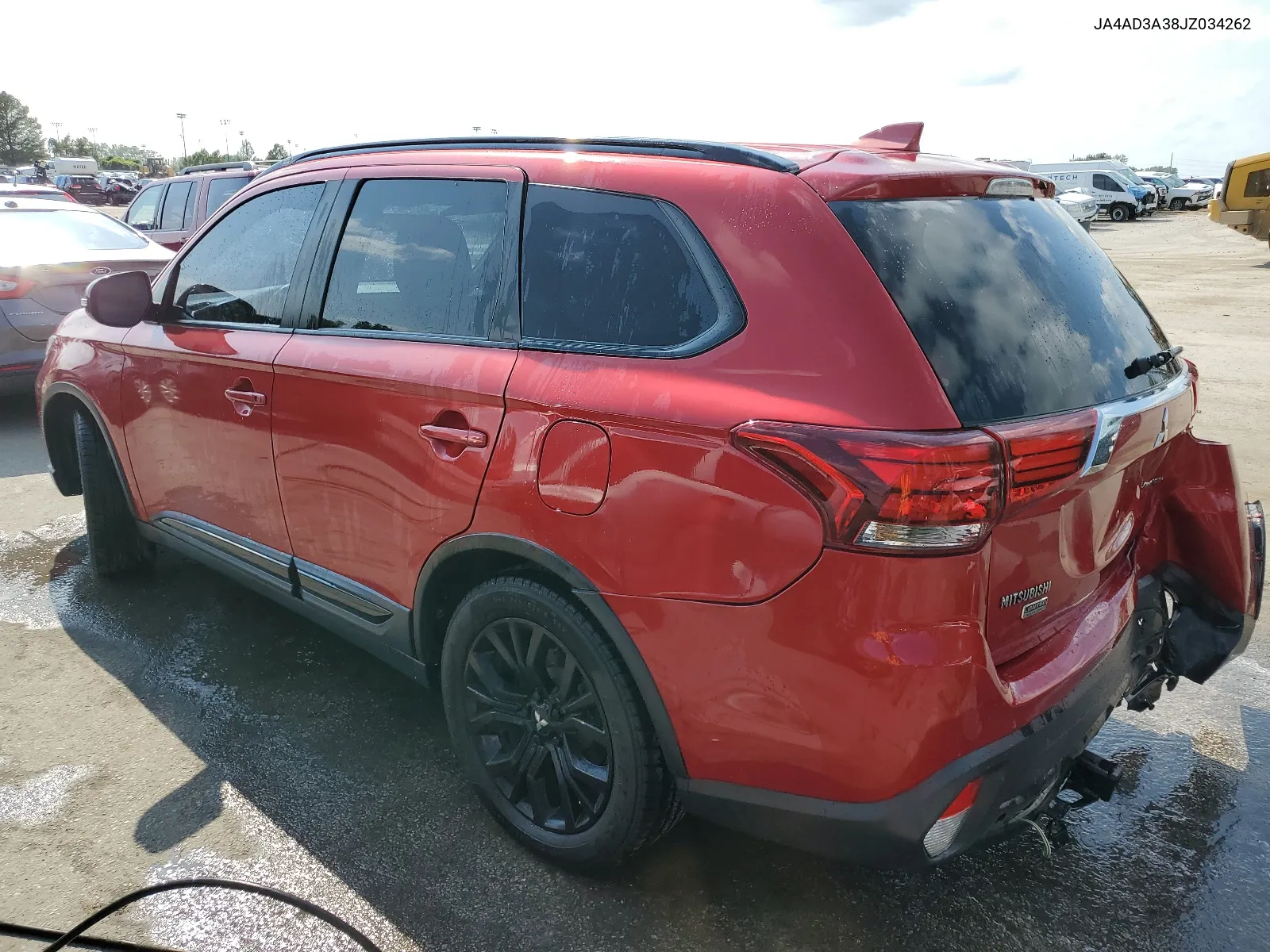 2018 Mitsubishi Outlander Se VIN: JA4AD3A38JZ034262 Lot: 64946944