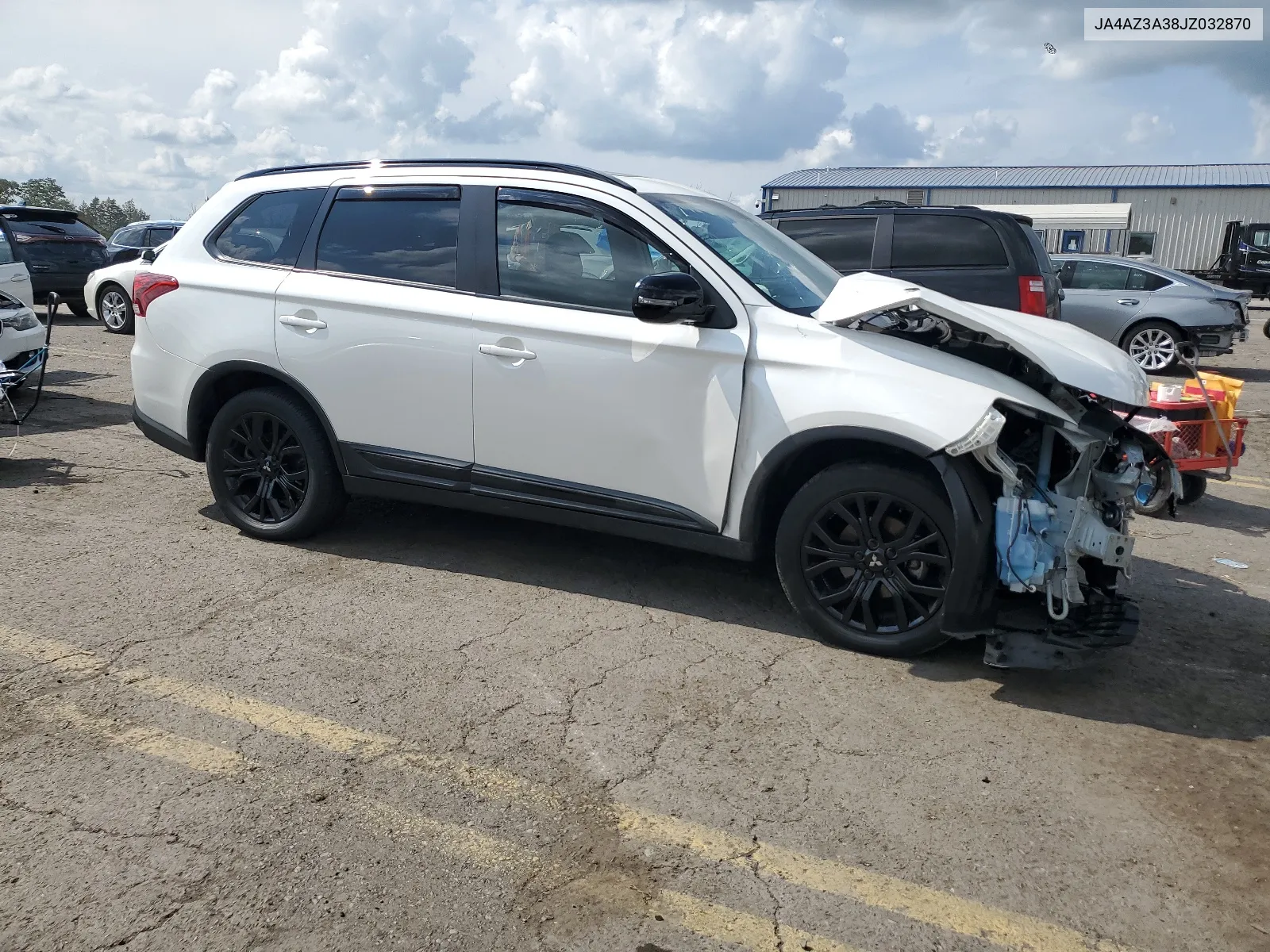 2018 Mitsubishi Outlander Se VIN: JA4AZ3A38JZ032870 Lot: 64953554