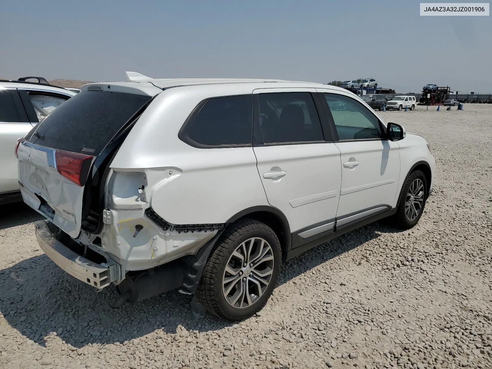 2018 Mitsubishi Outlander Se VIN: JA4AZ3A32JZ001906 Lot: 65160794