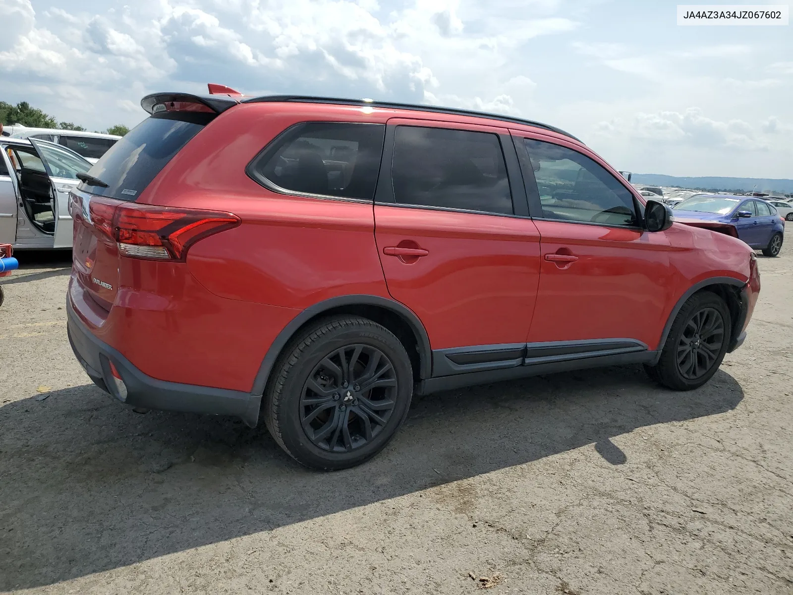 2018 Mitsubishi Outlander Se VIN: JA4AZ3A34JZ067602 Lot: 65339054