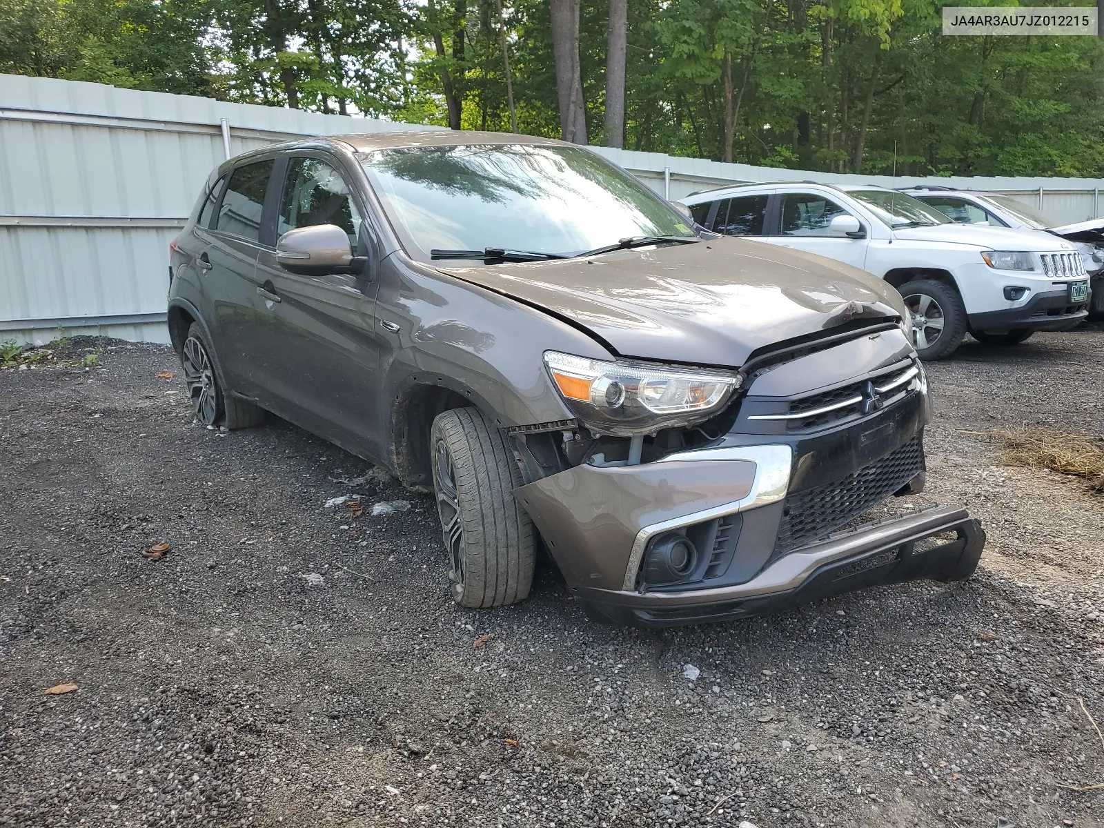 2018 Mitsubishi Outlander Sport Es VIN: JA4AR3AU7JZ012215 Lot: 65402384