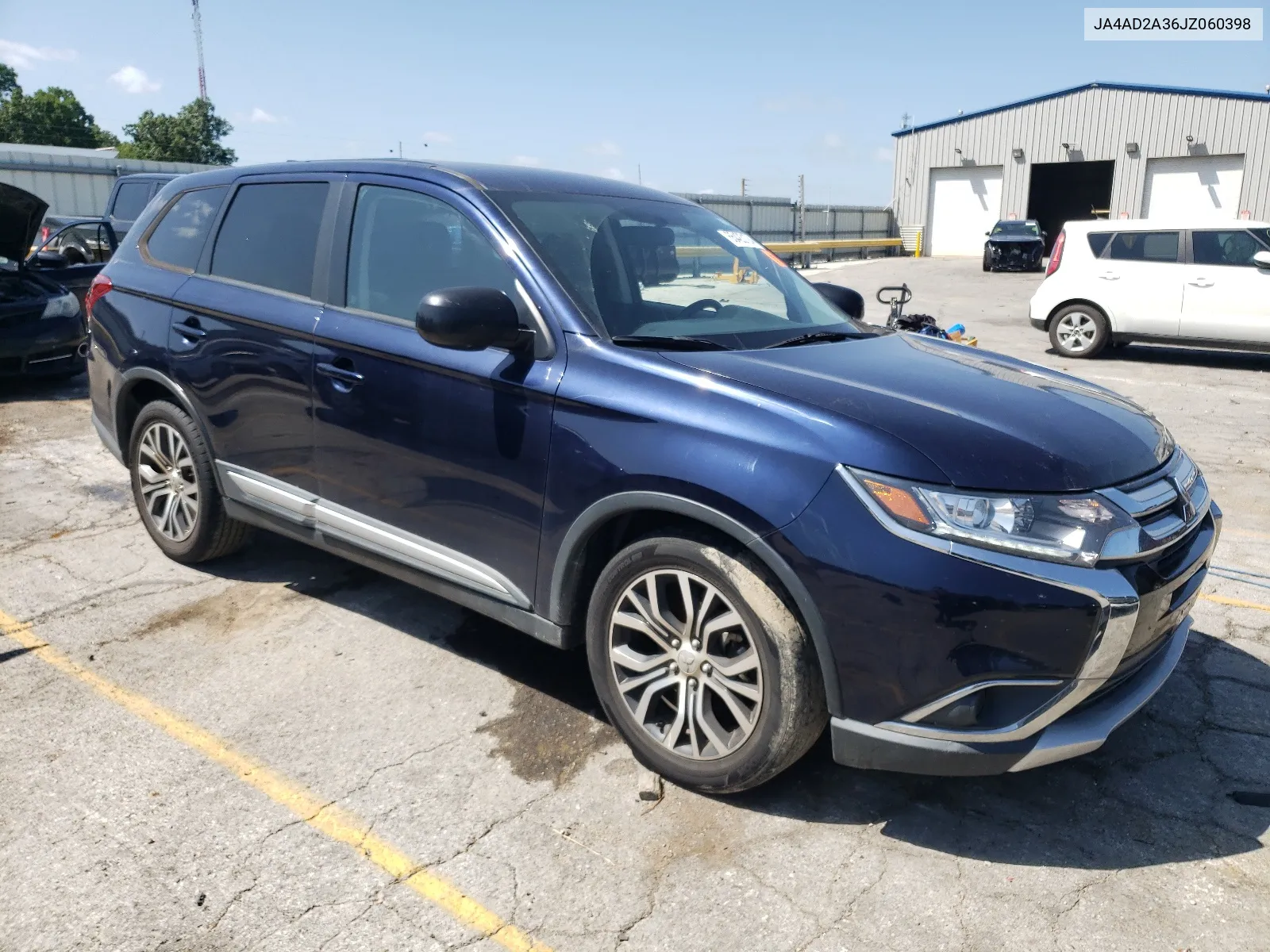 2018 Mitsubishi Outlander Es VIN: JA4AD2A36JZ060398 Lot: 65423124