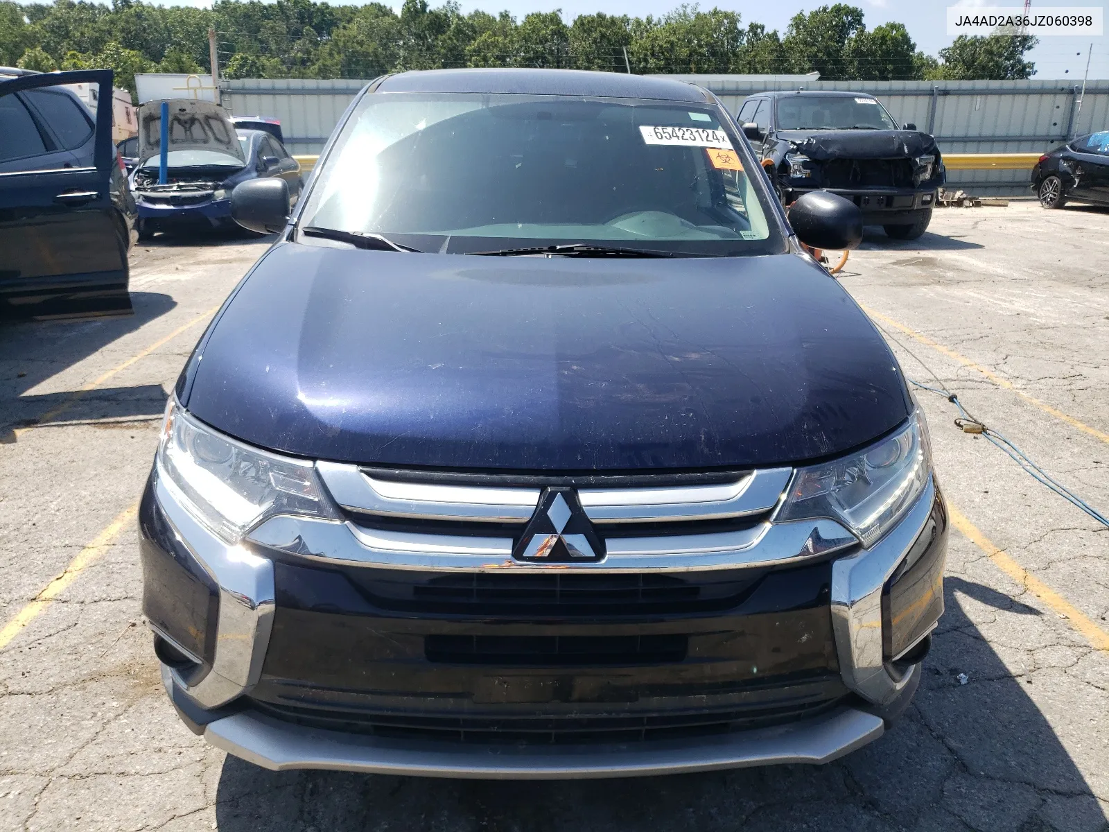 2018 Mitsubishi Outlander Es VIN: JA4AD2A36JZ060398 Lot: 65423124