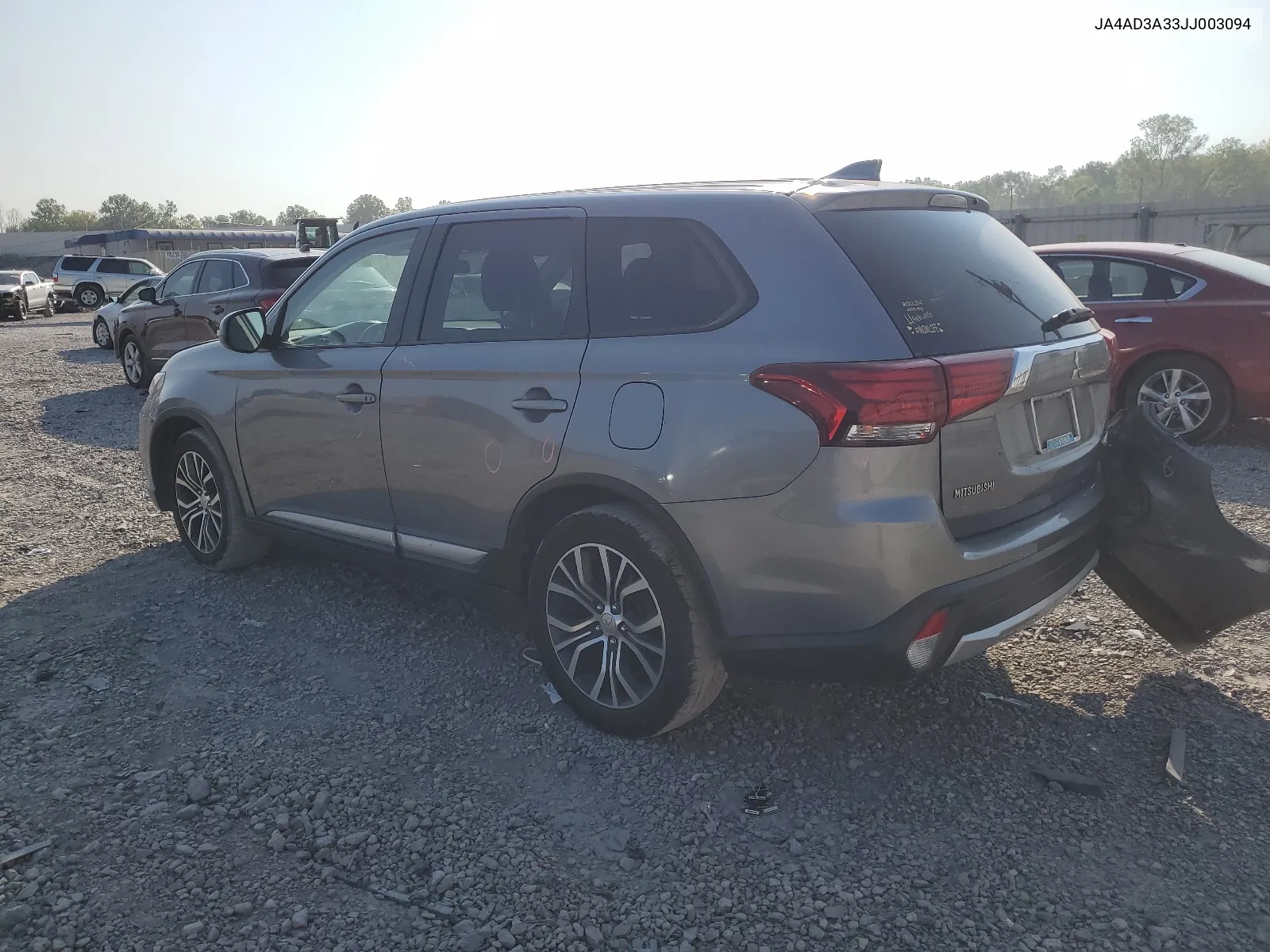 2018 Mitsubishi Outlander Se VIN: JA4AD3A33JJ003094 Lot: 65701764