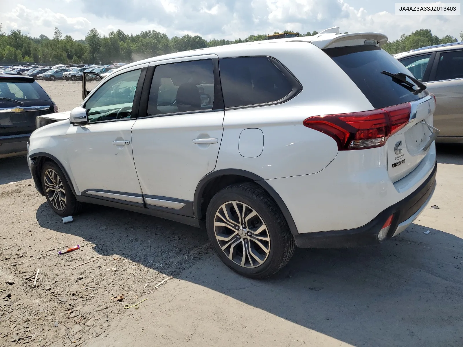 2018 Mitsubishi Outlander Se VIN: JA4AZ3A33JZ013403 Lot: 65717414