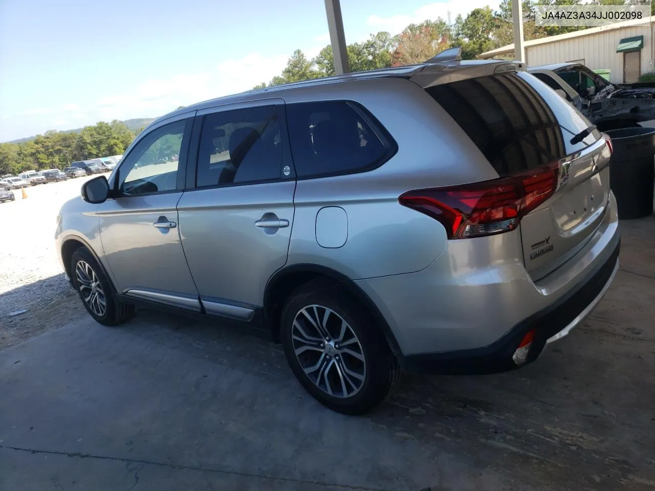 2018 Mitsubishi Outlander Se VIN: JA4AZ3A34JJ002098 Lot: 66181474