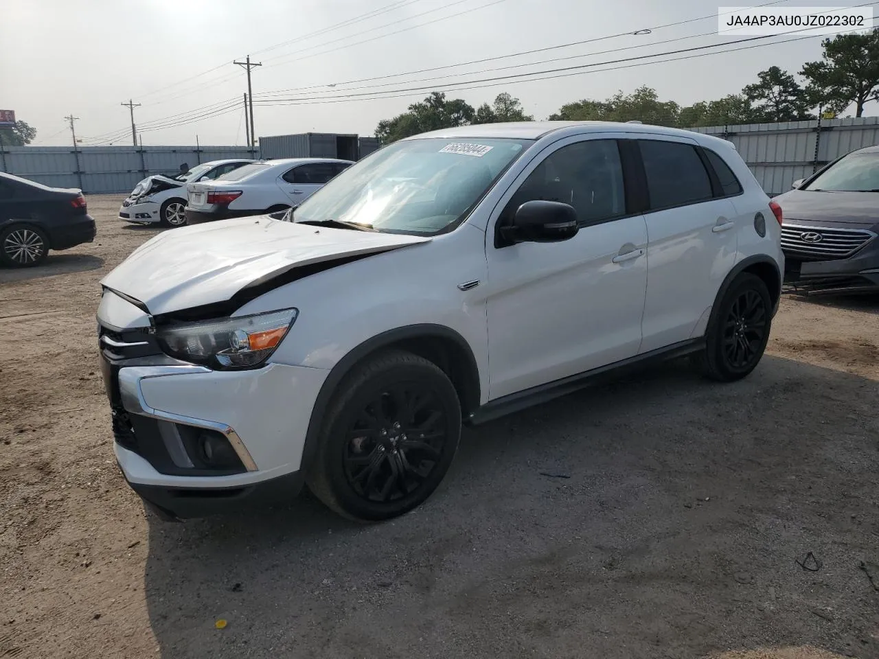 2018 Mitsubishi Outlander Sport Es VIN: JA4AP3AU0JZ022302 Lot: 66285044