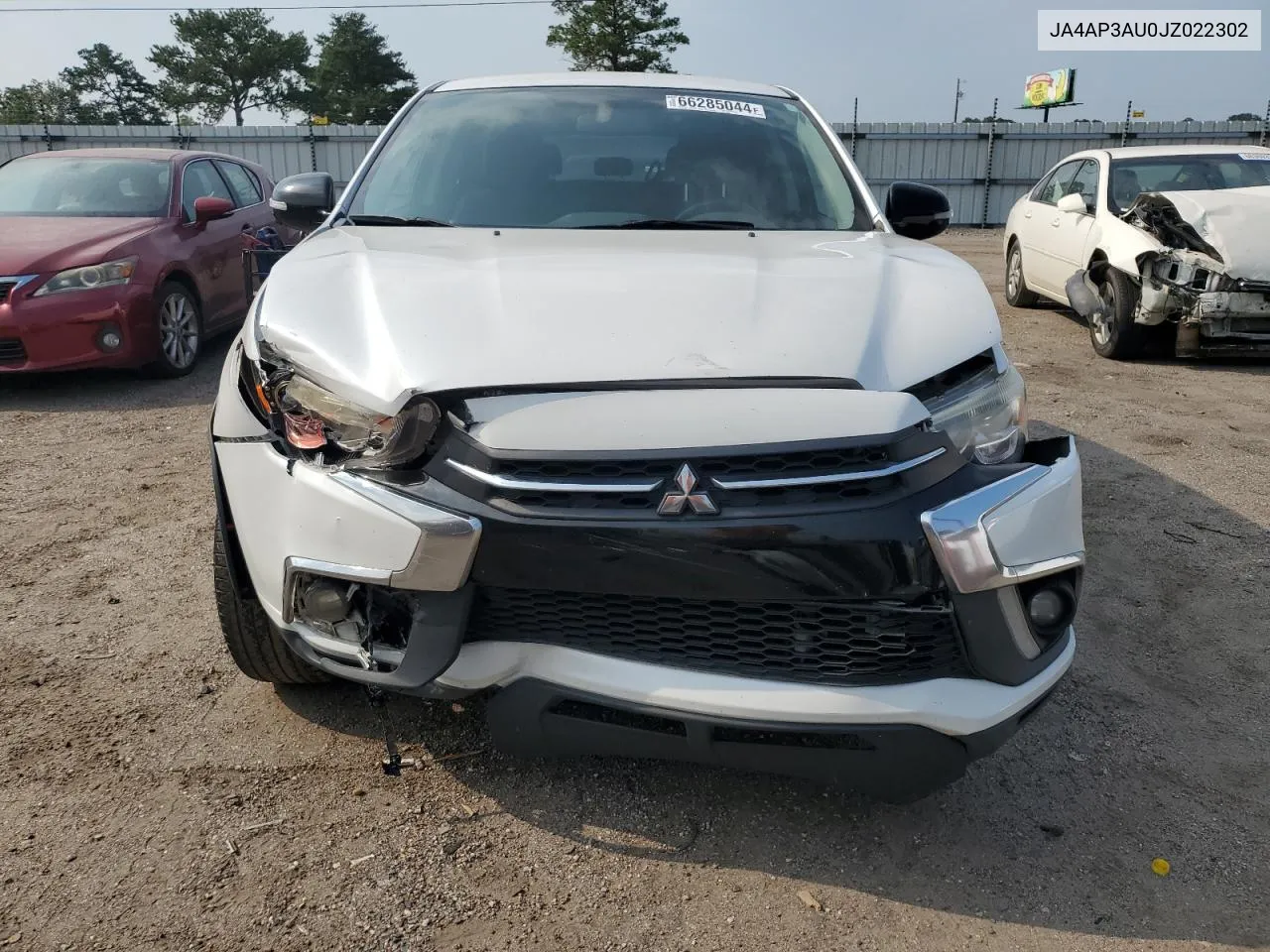 2018 Mitsubishi Outlander Sport Es VIN: JA4AP3AU0JZ022302 Lot: 66285044