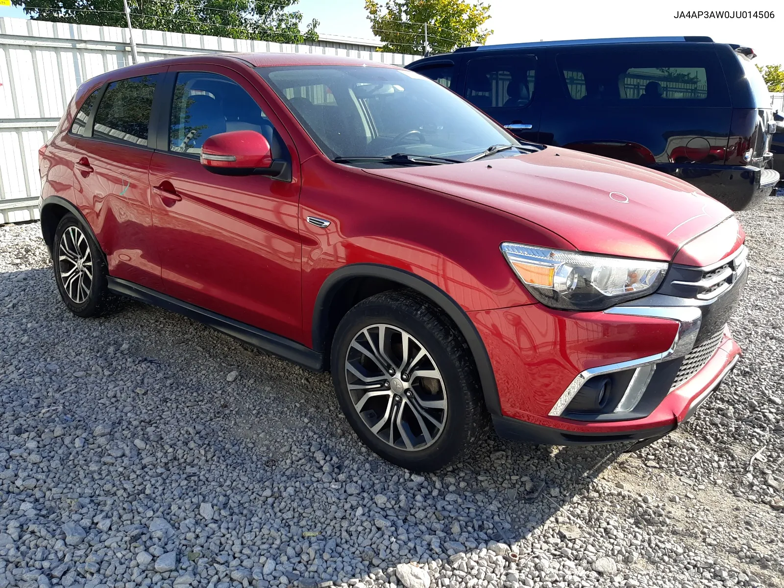 2018 Mitsubishi Outlander Sport Es VIN: JA4AP3AW0JU014506 Lot: 66396584