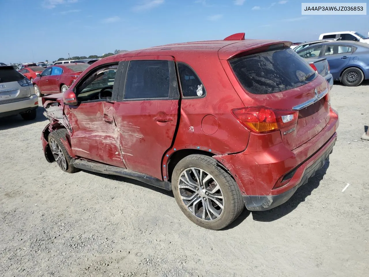 2018 Mitsubishi Outlander Sport Es VIN: JA4AP3AW6JZ036853 Lot: 66630054