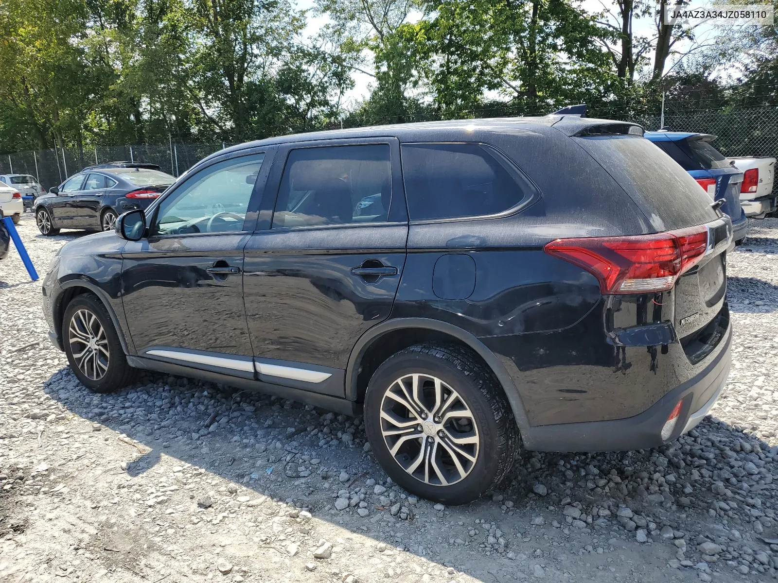 2018 Mitsubishi Outlander Se VIN: JA4AZ3A34JZ058110 Lot: 66662344