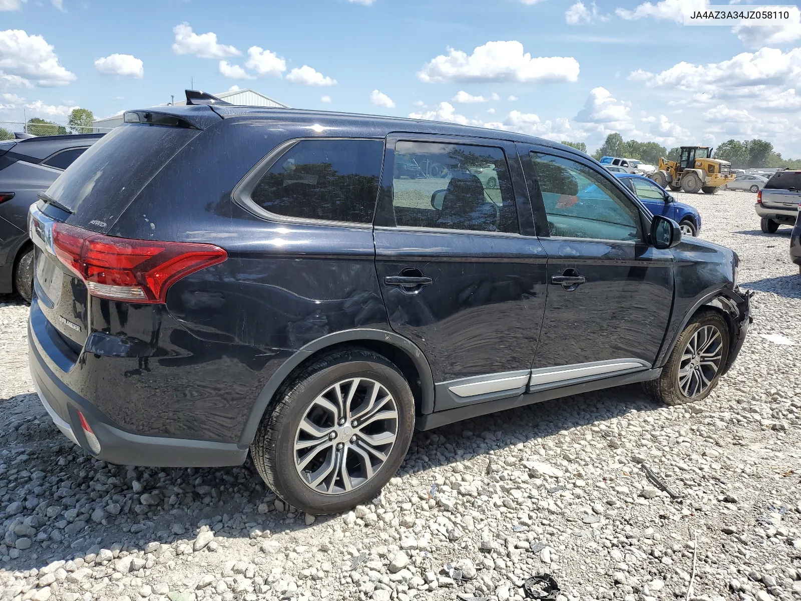 2018 Mitsubishi Outlander Se VIN: JA4AZ3A34JZ058110 Lot: 66662344