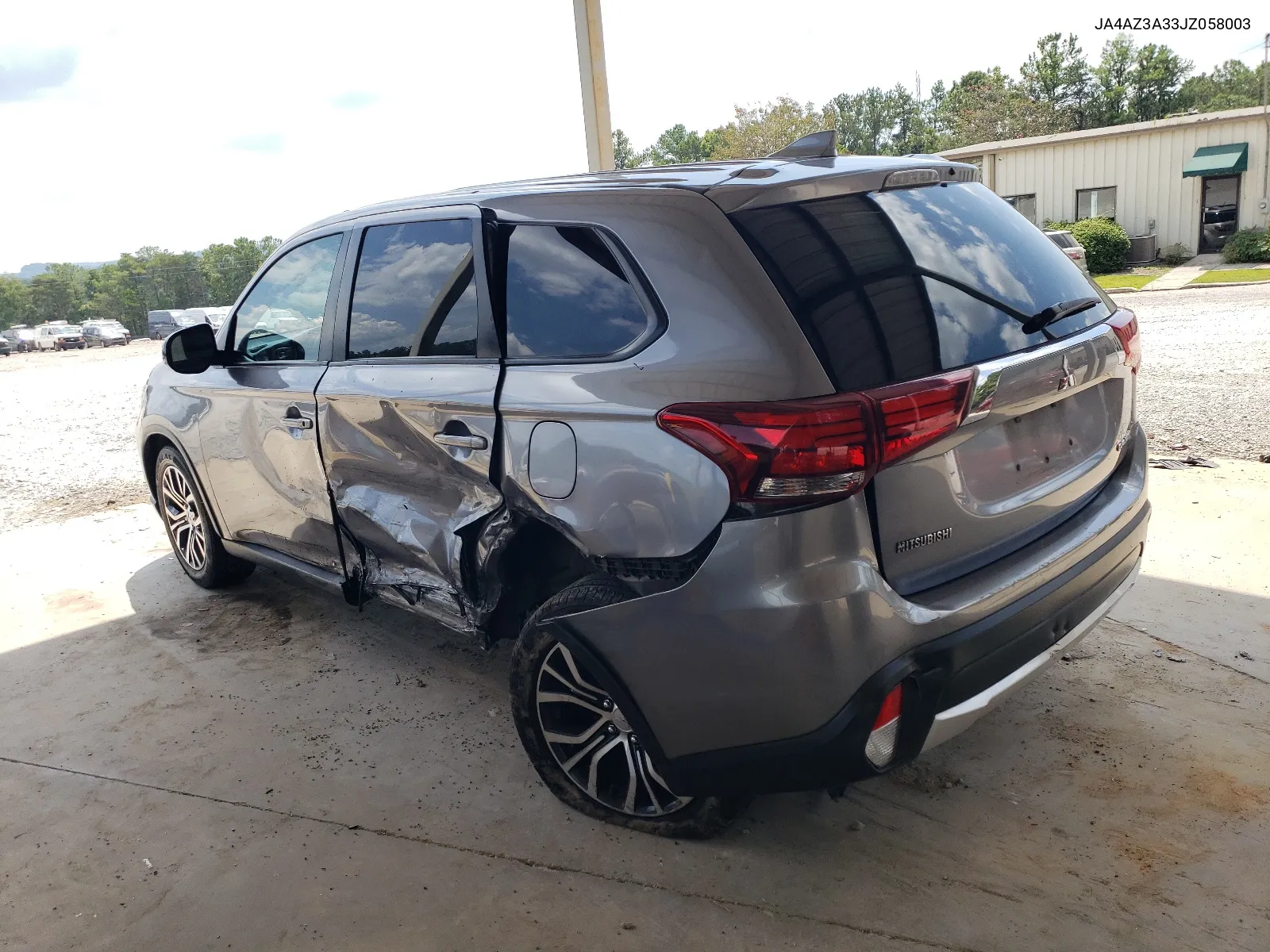 2018 Mitsubishi Outlander Se VIN: JA4AZ3A33JZ058003 Lot: 67385534