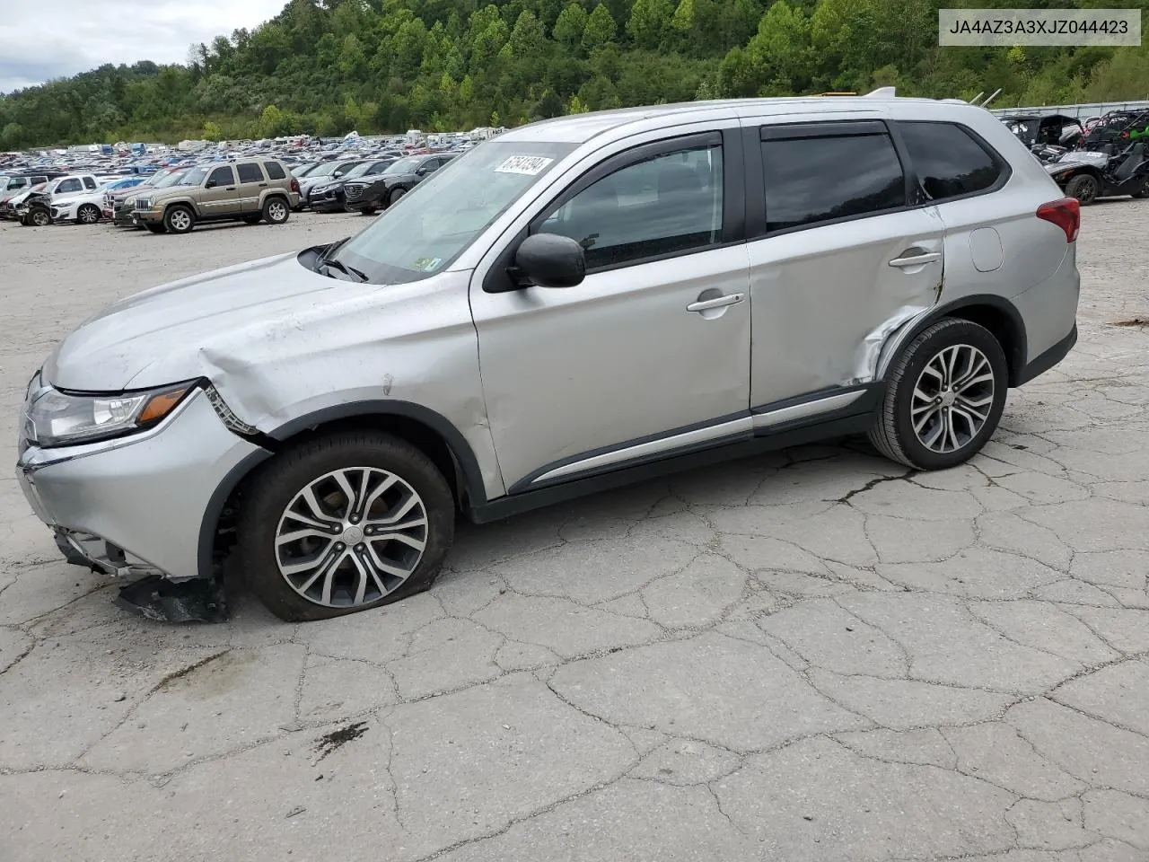 2018 Mitsubishi Outlander Se VIN: JA4AZ3A3XJZ044423 Lot: 67541394