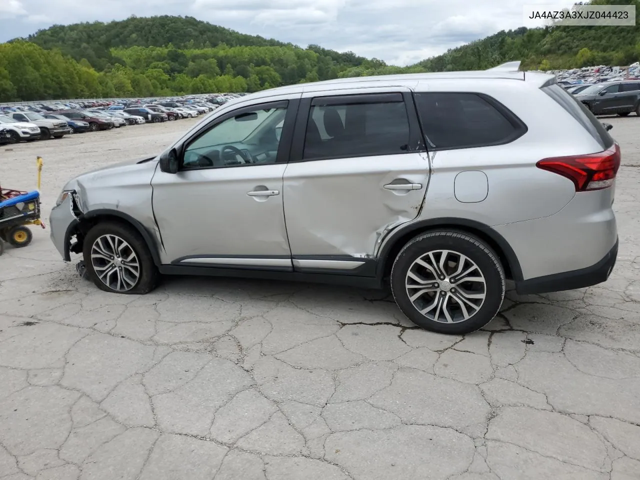 2018 Mitsubishi Outlander Se VIN: JA4AZ3A3XJZ044423 Lot: 67541394