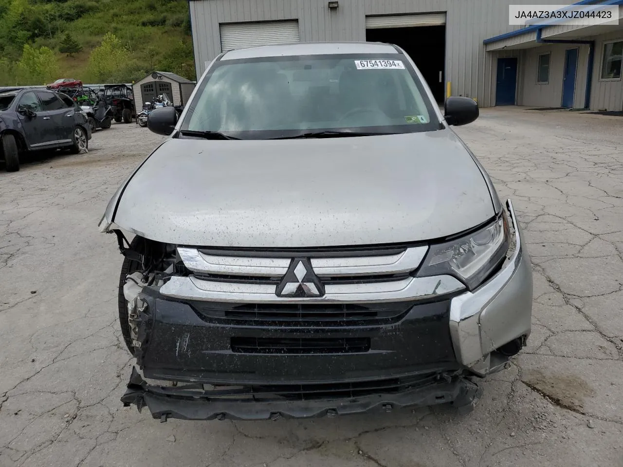 2018 Mitsubishi Outlander Se VIN: JA4AZ3A3XJZ044423 Lot: 67541394