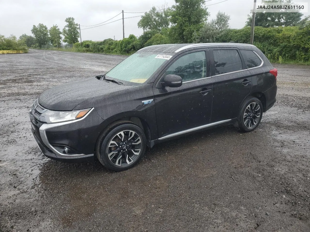 2018 Mitsubishi Outlander Se VIN: JA4J24A58JZ611160 Lot: 67714344