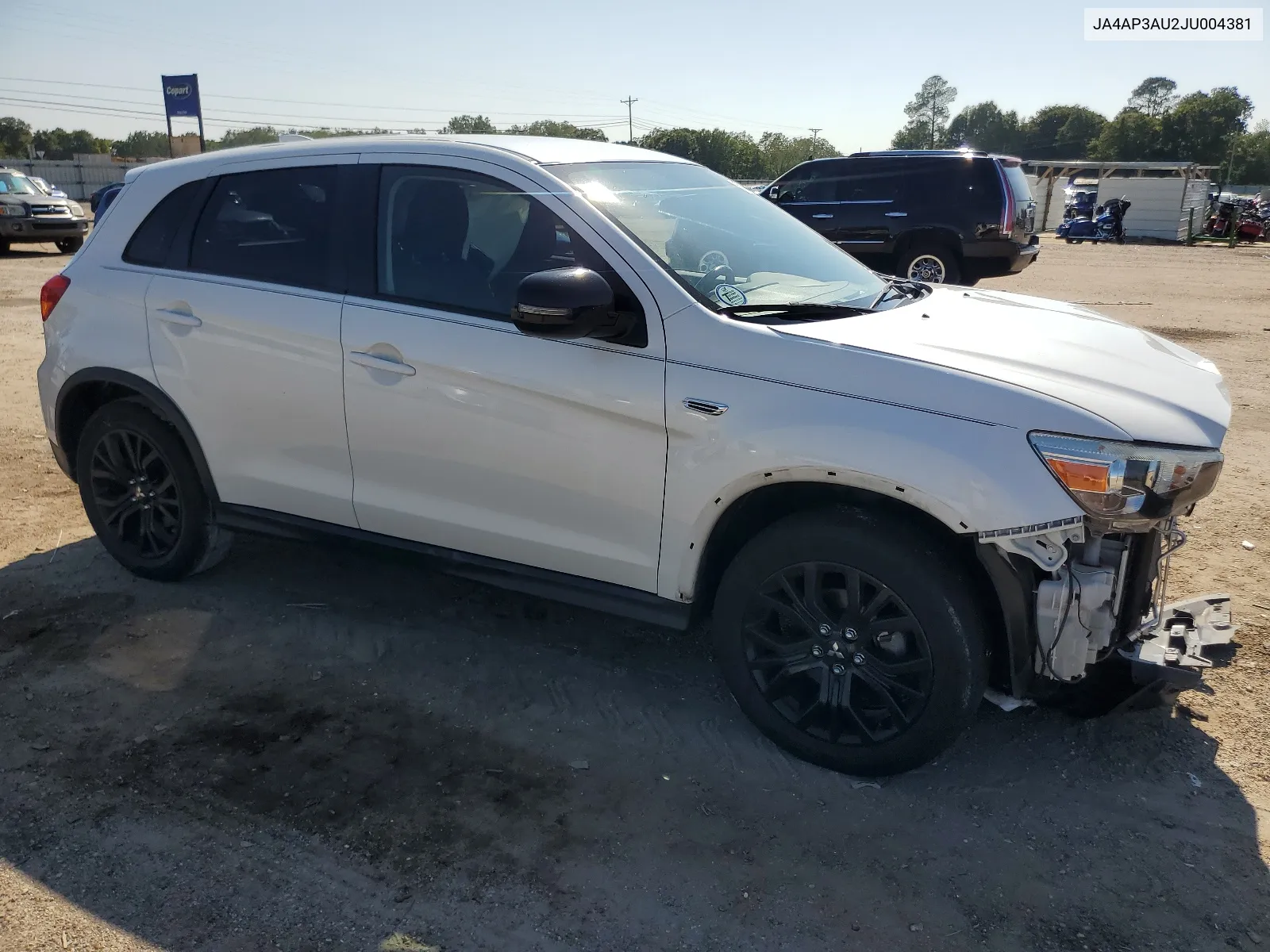 2018 Mitsubishi Outlander Sport Es VIN: JA4AP3AU2JU004381 Lot: 67745204