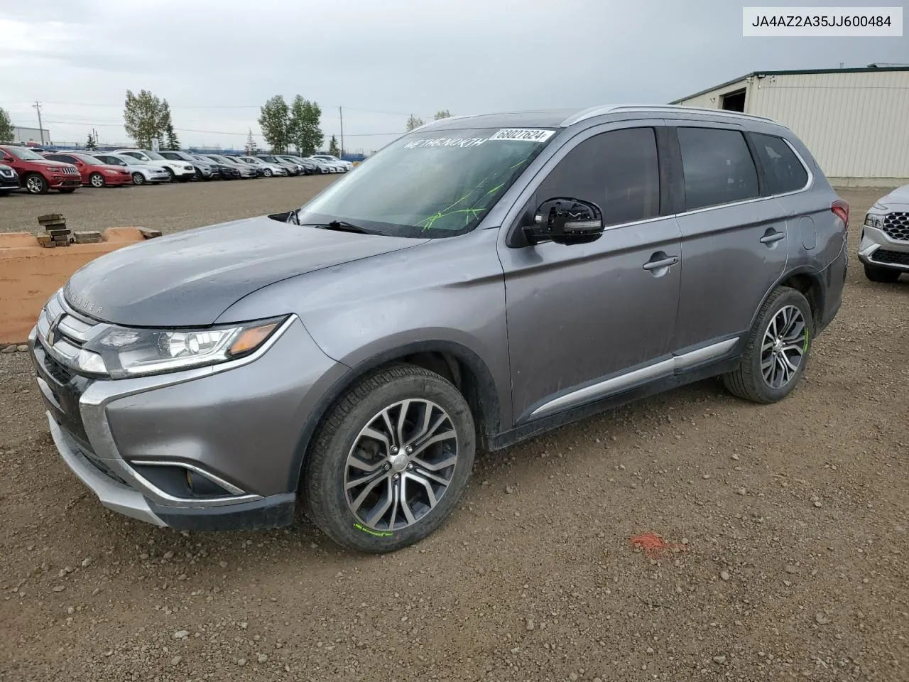 2018 Mitsubishi Outlander Es VIN: JA4AZ2A35JJ600484 Lot: 68027624