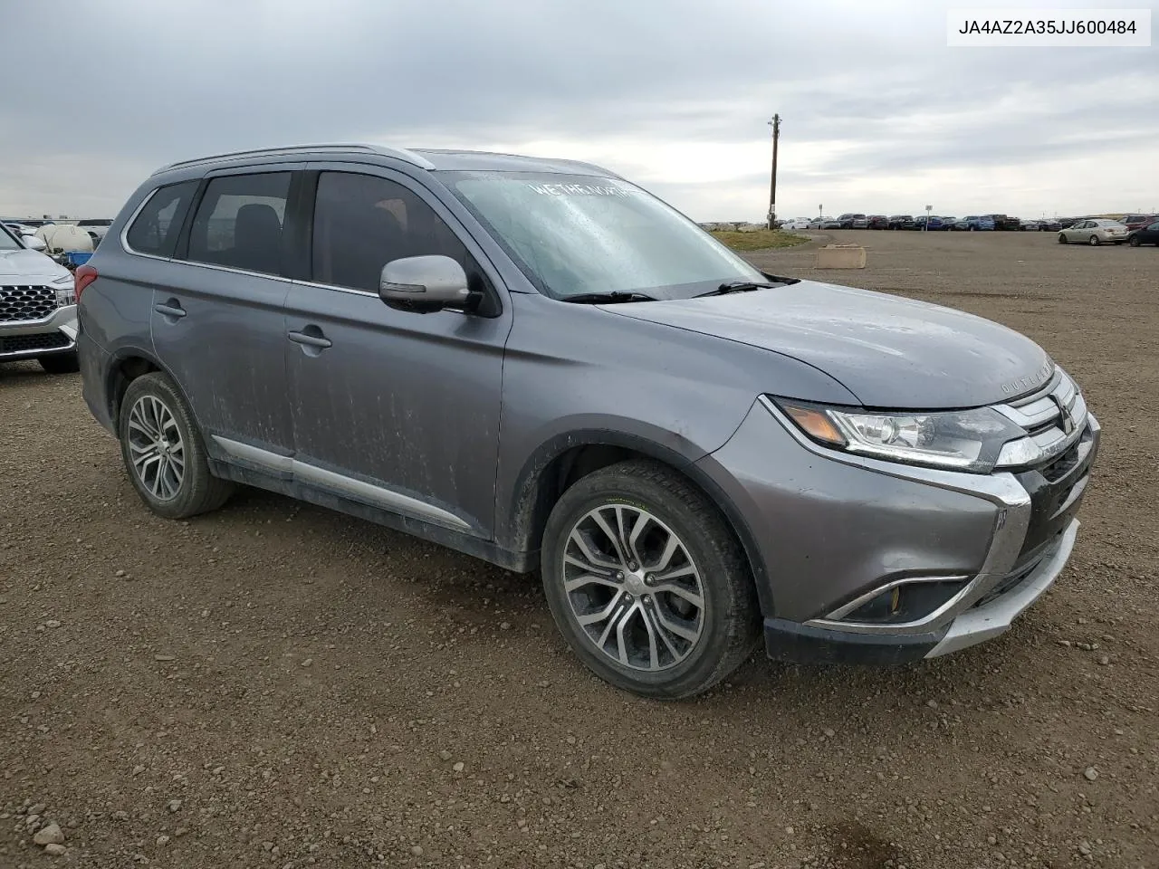 2018 Mitsubishi Outlander Es VIN: JA4AZ2A35JJ600484 Lot: 68027624