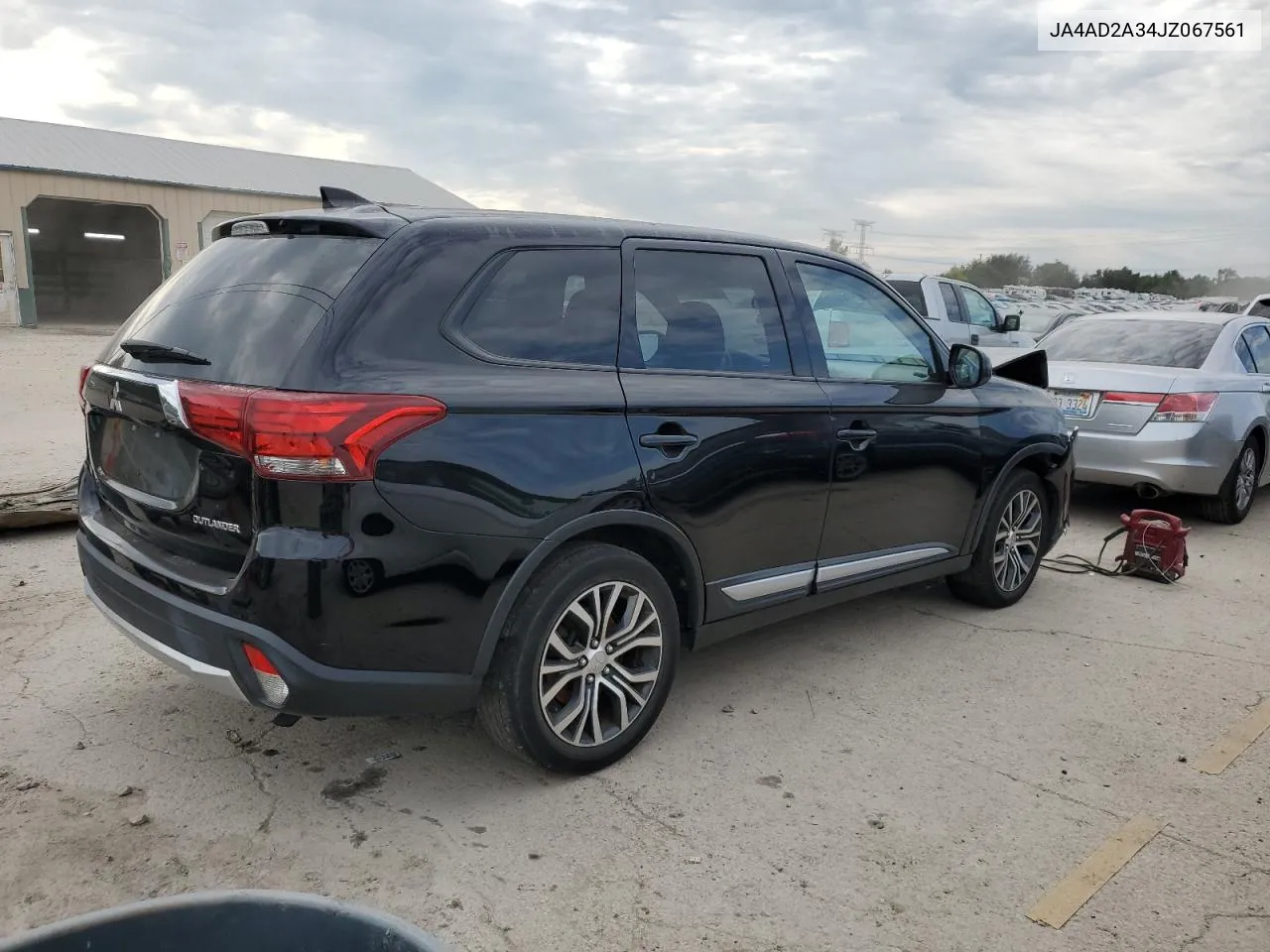 2018 Mitsubishi Outlander Es VIN: JA4AD2A34JZ067561 Lot: 68028074