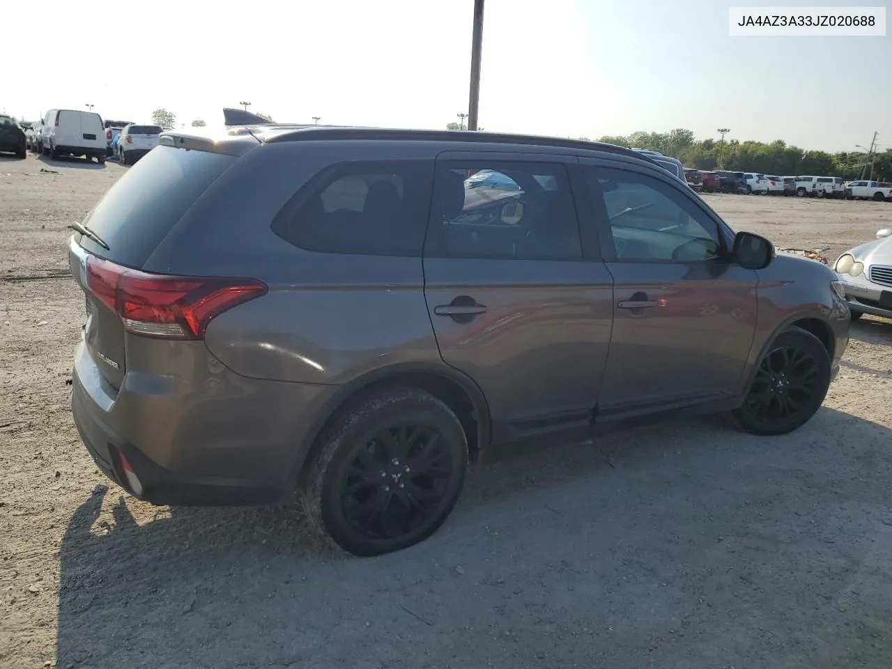 2018 Mitsubishi Outlander Se VIN: JA4AZ3A33JZ020688 Lot: 68101404