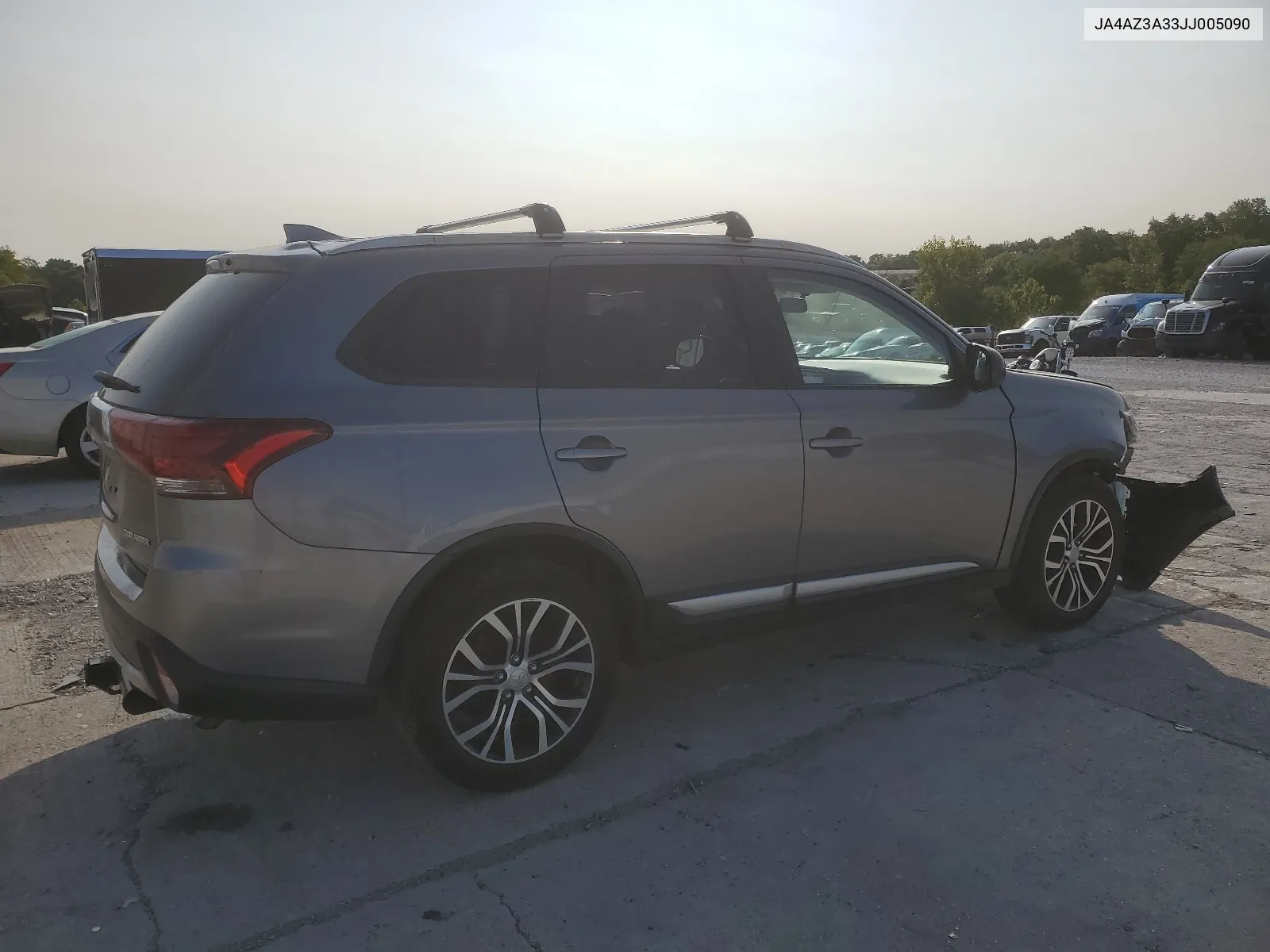 2018 Mitsubishi Outlander Se VIN: JA4AZ3A33JJ005090 Lot: 68244294