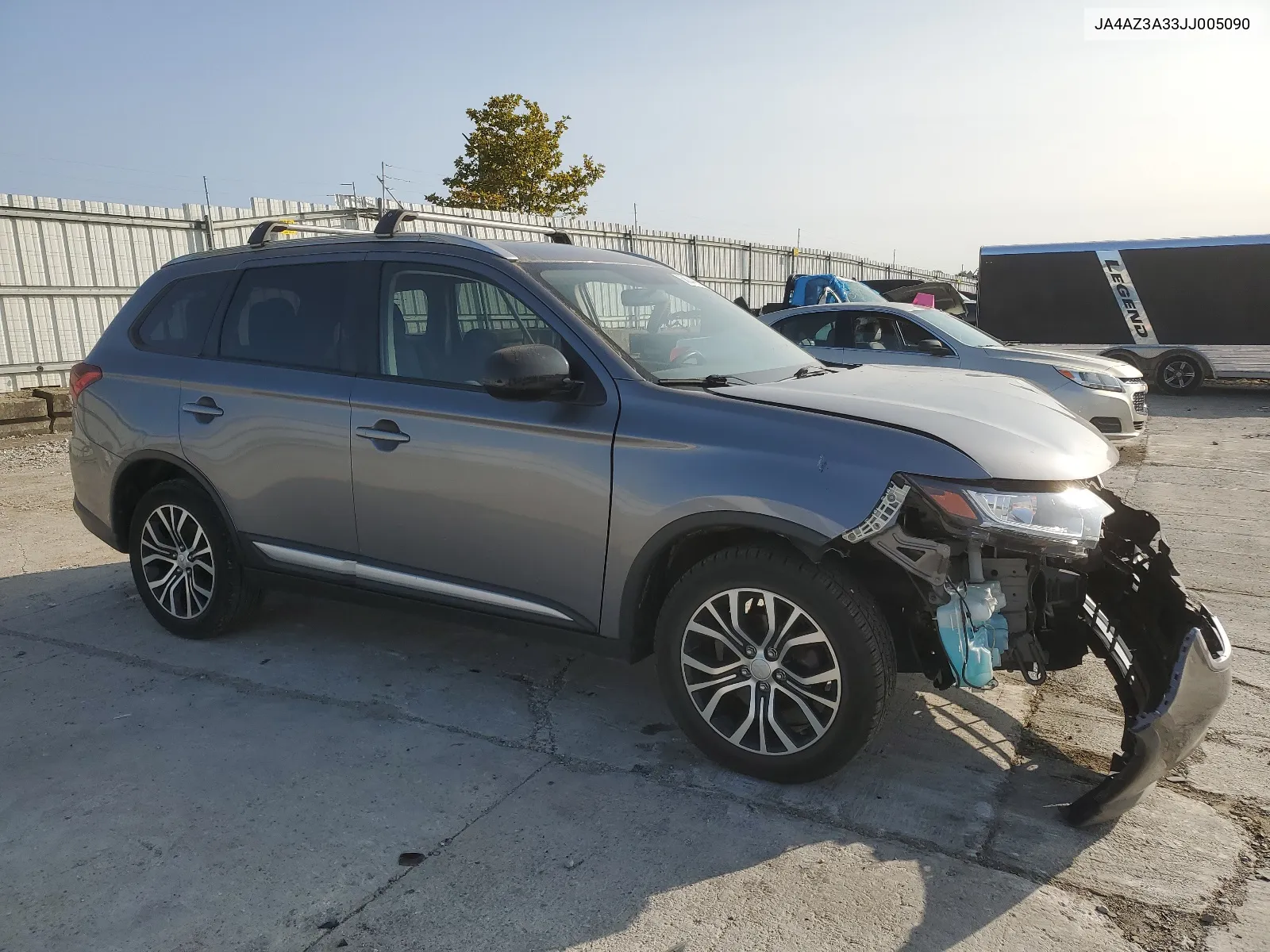 2018 Mitsubishi Outlander Se VIN: JA4AZ3A33JJ005090 Lot: 68244294