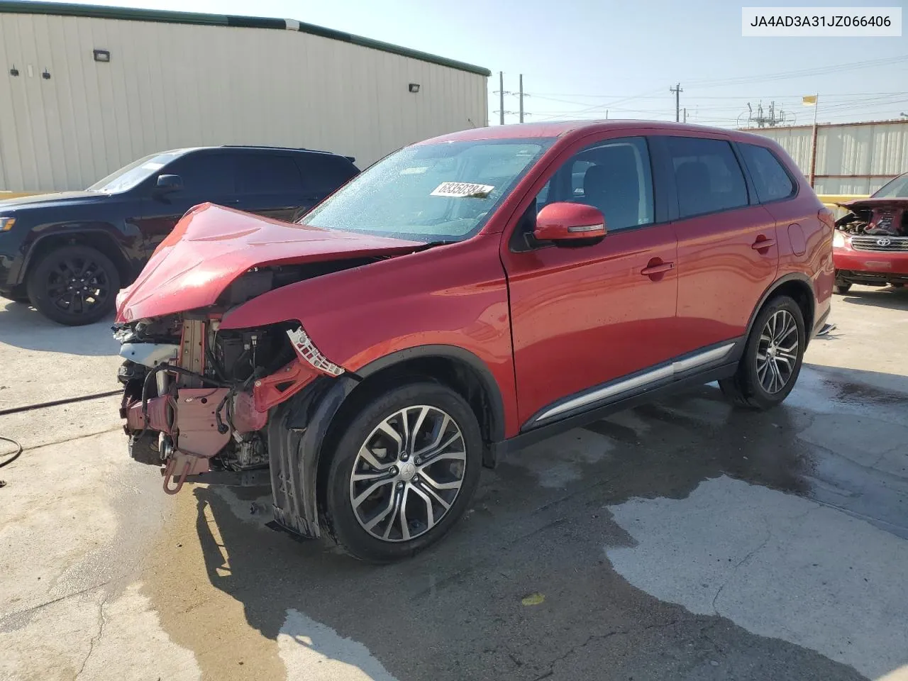 2018 Mitsubishi Outlander Se VIN: JA4AD3A31JZ066406 Lot: 68350384