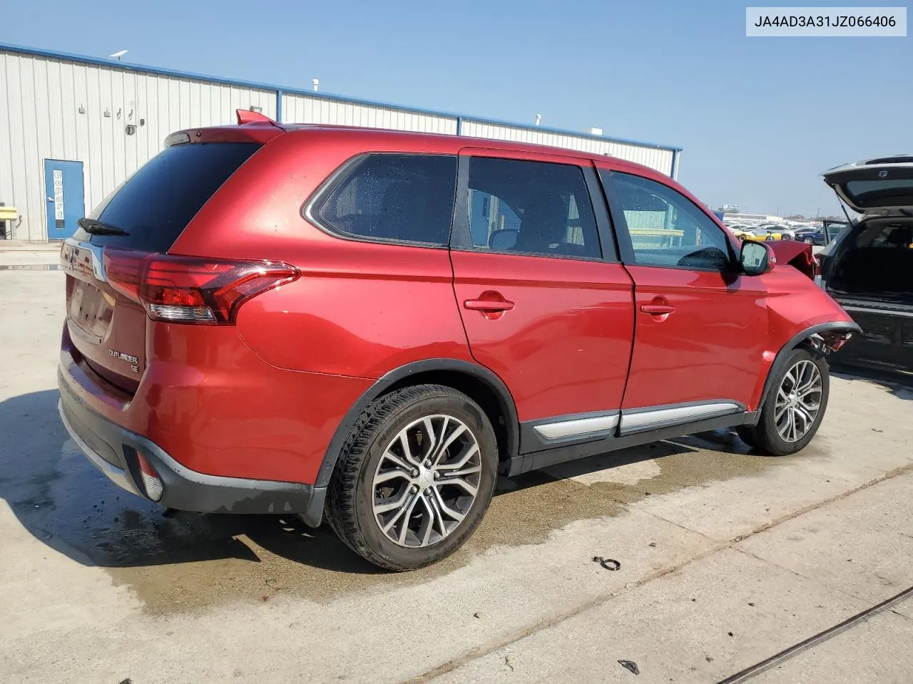 2018 Mitsubishi Outlander Se VIN: JA4AD3A31JZ066406 Lot: 68350384