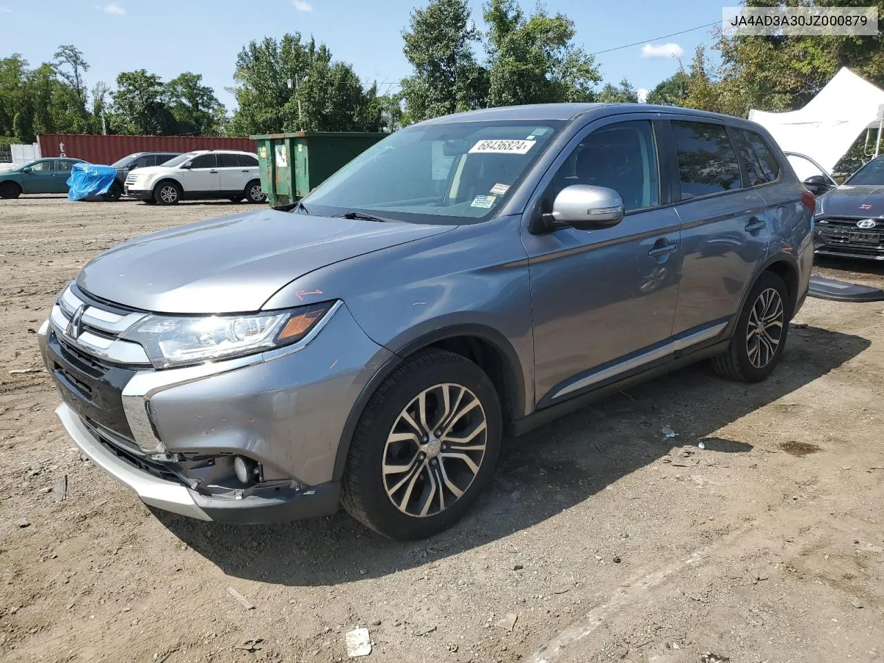 2018 Mitsubishi Outlander Se VIN: JA4AD3A30JZ000879 Lot: 68436824