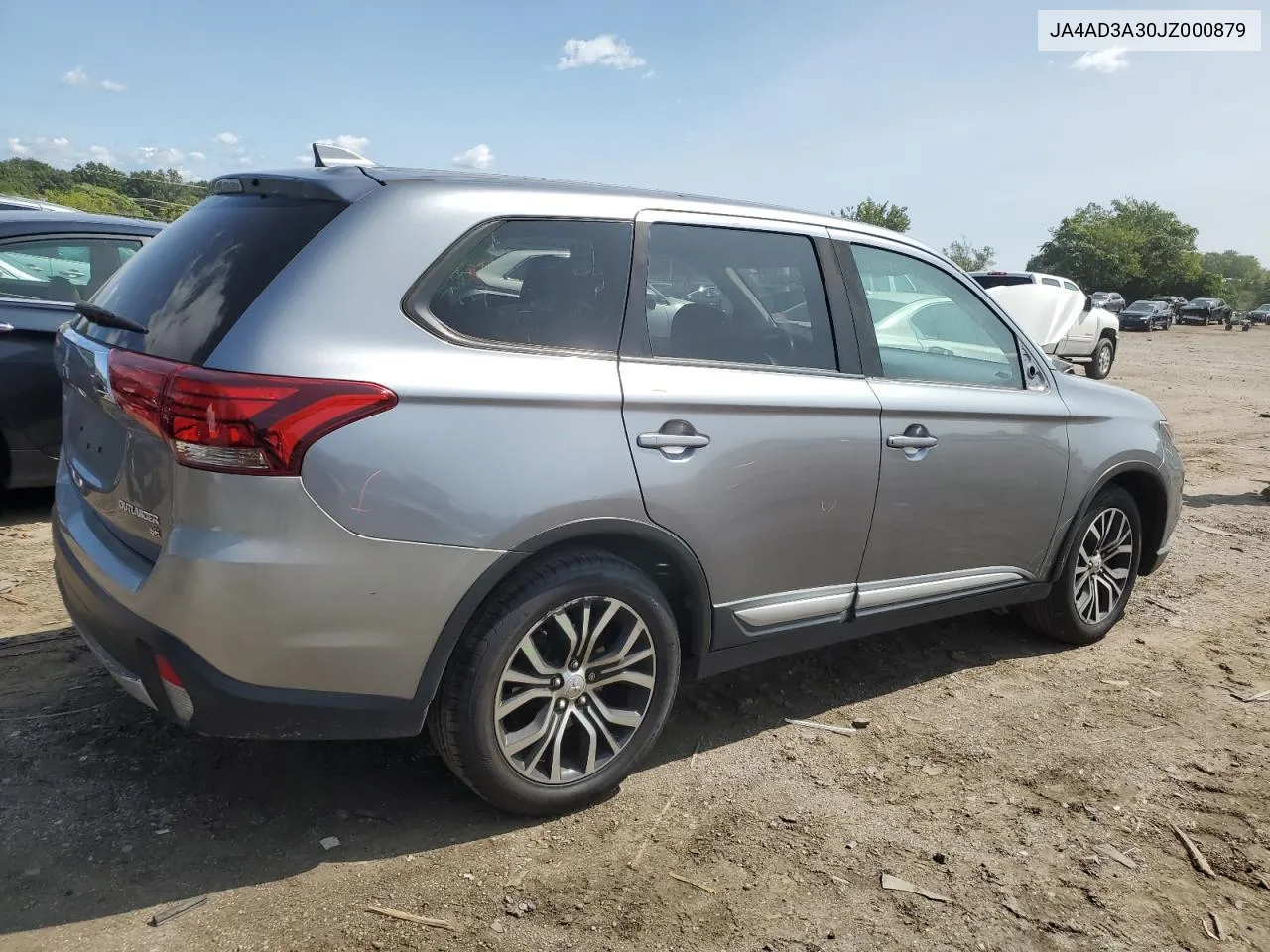 2018 Mitsubishi Outlander Se VIN: JA4AD3A30JZ000879 Lot: 68436824