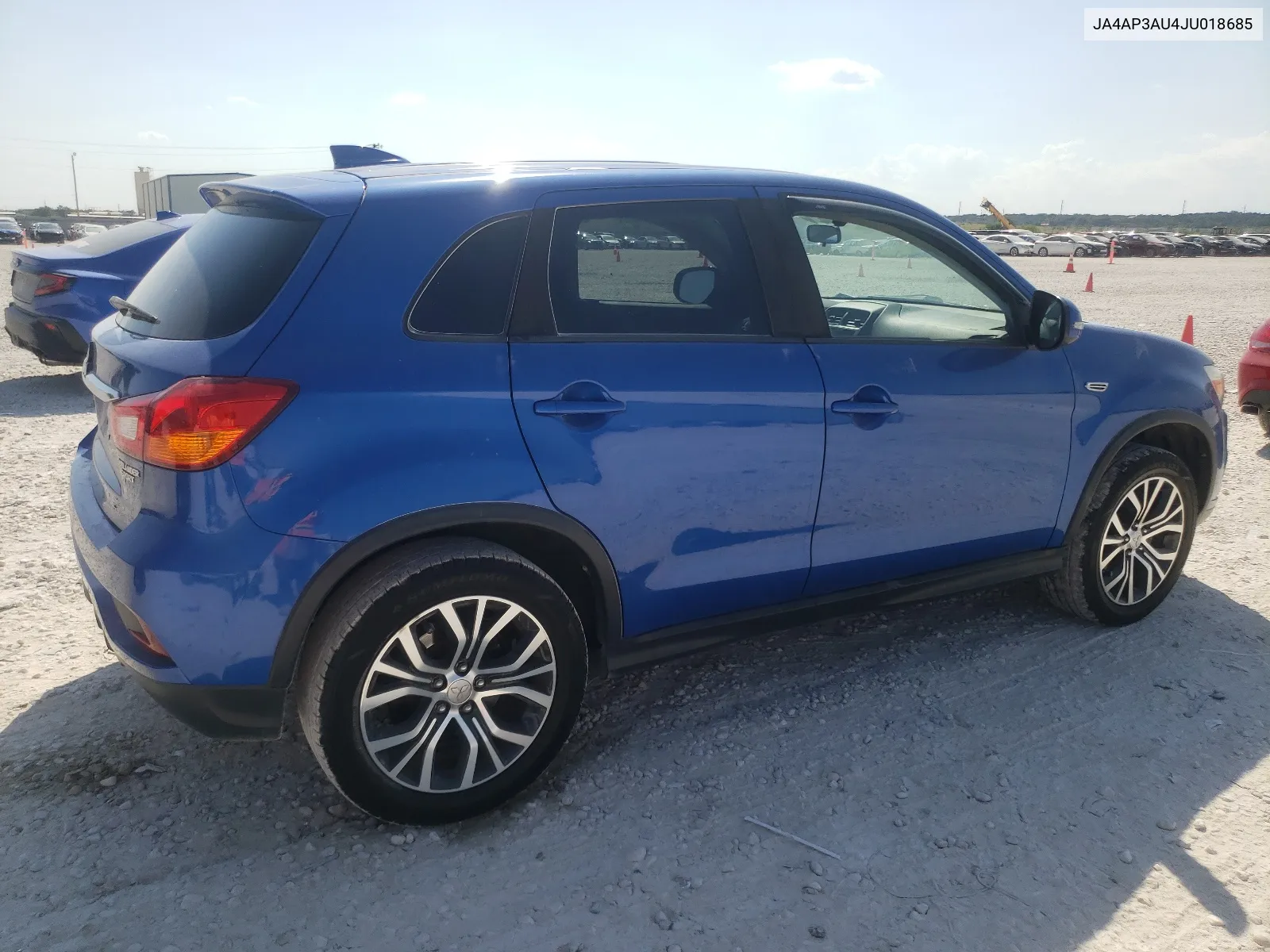 2018 Mitsubishi Outlander Sport Es VIN: JA4AP3AU4JU018685 Lot: 68627734