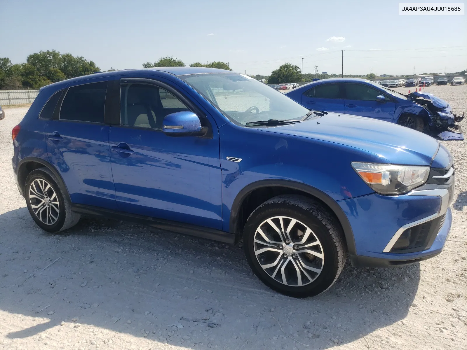 2018 Mitsubishi Outlander Sport Es VIN: JA4AP3AU4JU018685 Lot: 68627734