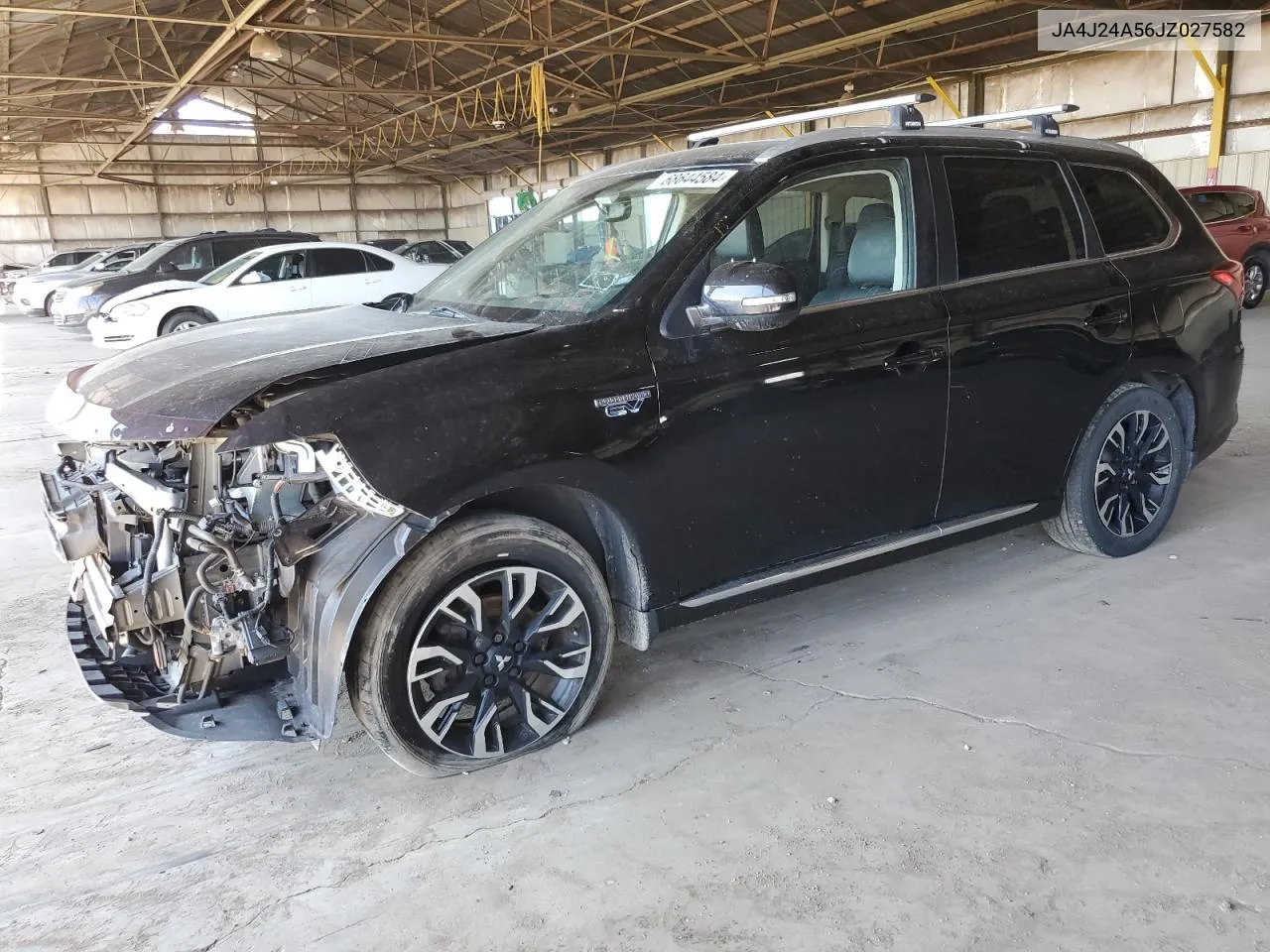 2018 Mitsubishi Outlander Se VIN: JA4J24A56JZ027582 Lot: 68644584