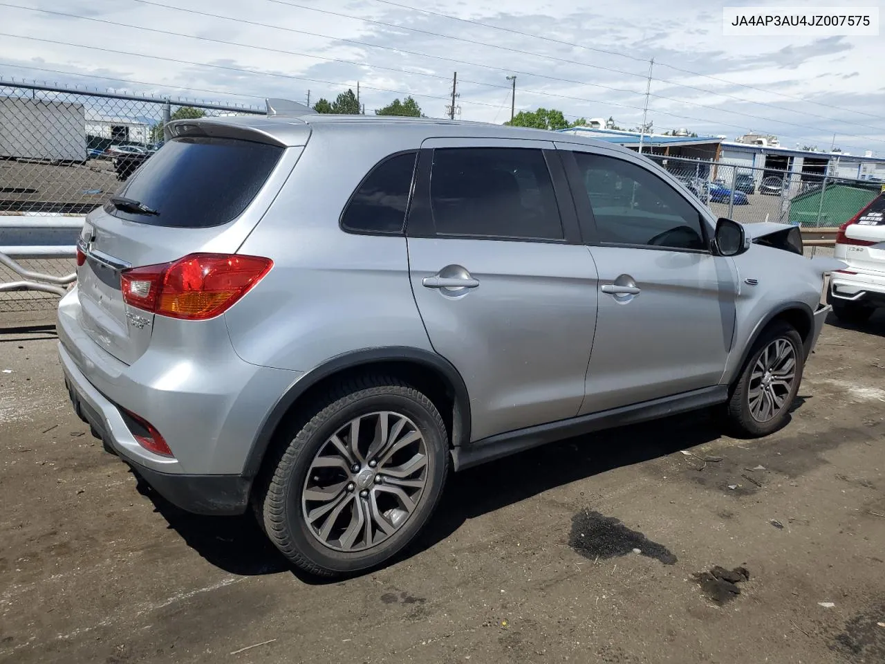 2018 Mitsubishi Outlander Sport Es VIN: JA4AP3AU4JZ007575 Lot: 68680324