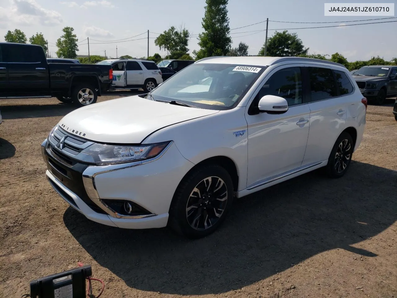 2018 Mitsubishi Outlander Se VIN: JA4J24A51JZ610710 Lot: 68906314