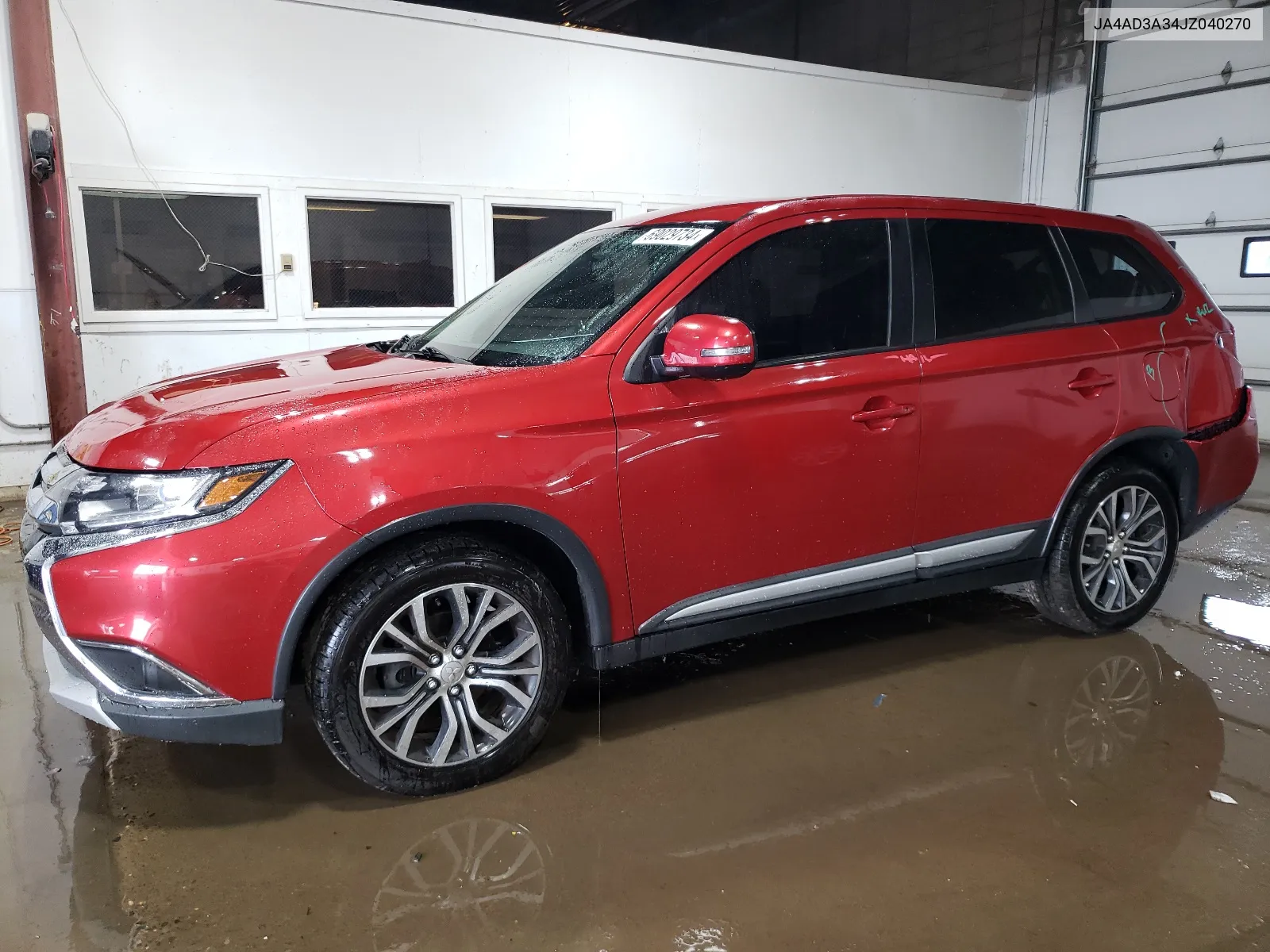 2018 Mitsubishi Outlander Se VIN: JA4AD3A34JZ040270 Lot: 69029734