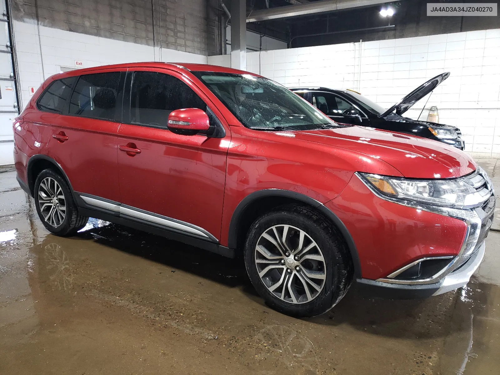 2018 Mitsubishi Outlander Se VIN: JA4AD3A34JZ040270 Lot: 69029734